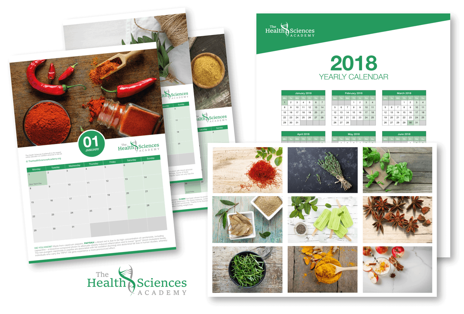 Science Calendar 2018 The Health Sciences Academy